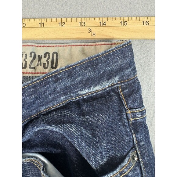 Converse Vintage Straight Jeans Mens 31x29 Blue One Star Premium Denim Tag 32x30 - Picture 3 of 15